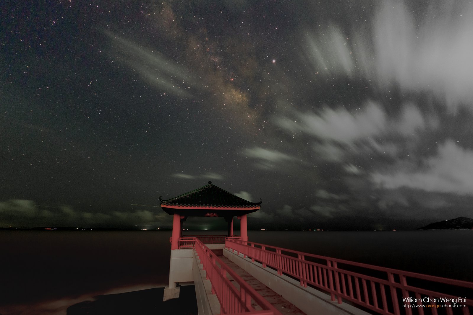 星景滤镜下的银河拍摄